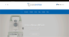 Desktop Screenshot of geosystem.tn.it